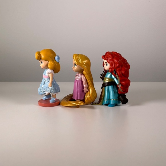 Disney Animators Collection Princesses PVC Set Of 7 (93F) - Picture 7 of 9